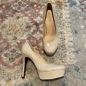 Nude Guess Heels